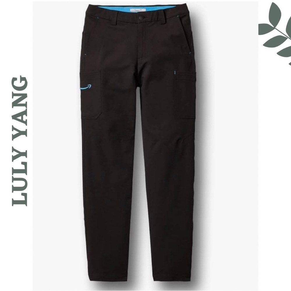 Luly Yang x Amazon Women’s Performance Pants Black Stretch Size Small - Picture 2 of 7